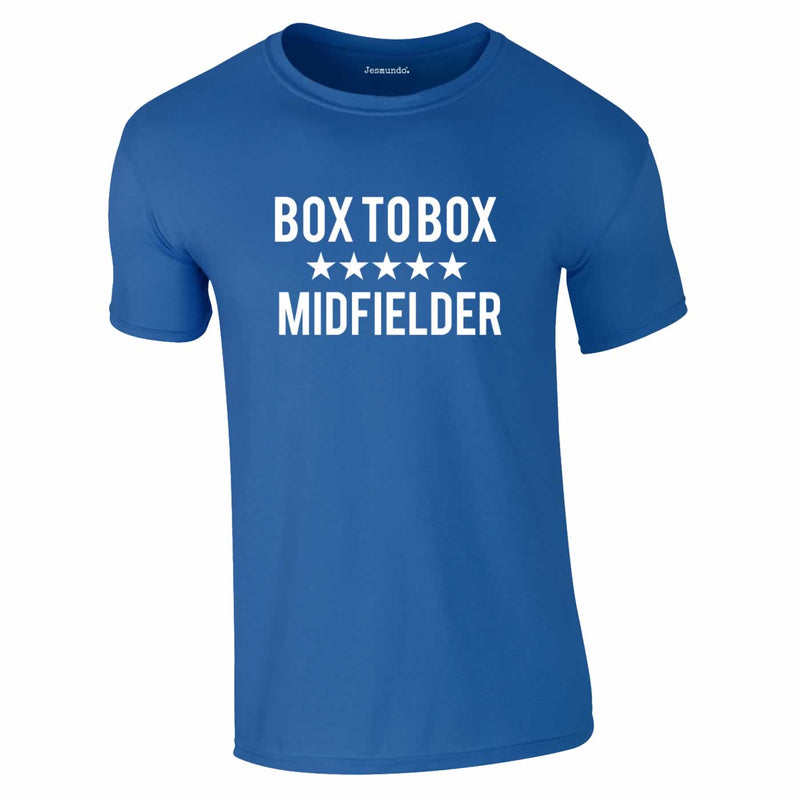 Box To Box Midfielder Shirt In Royal Blue