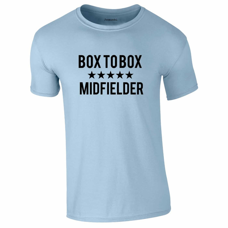 Box To Box Midfielder Shirt In Sky Blue