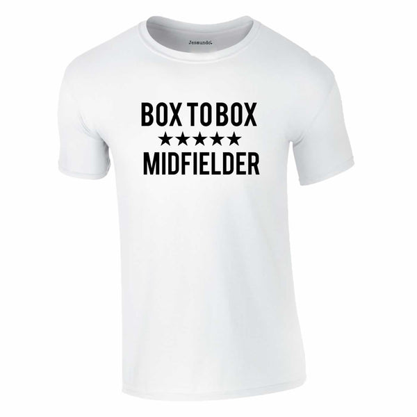 Box To Box Midfielder Shirt In White