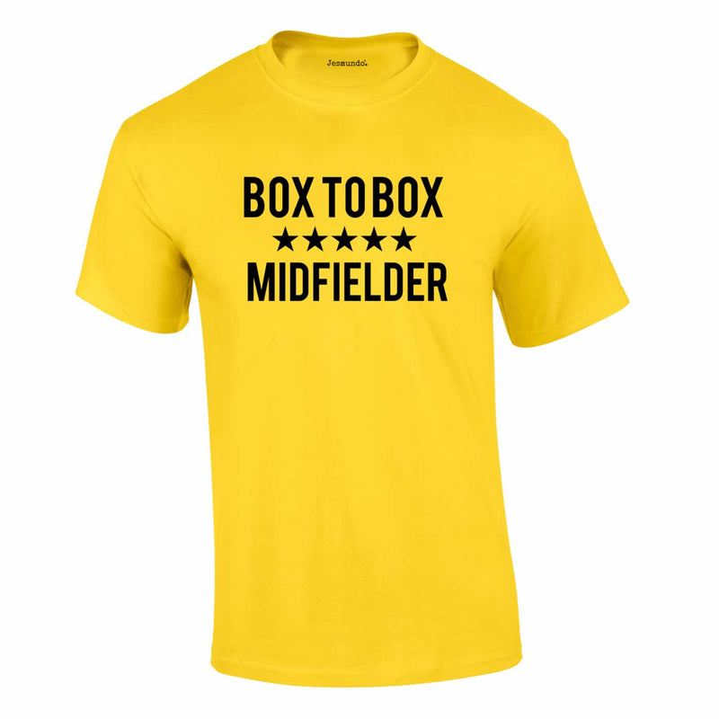Box To Box Midfielder Shirt In Yellow