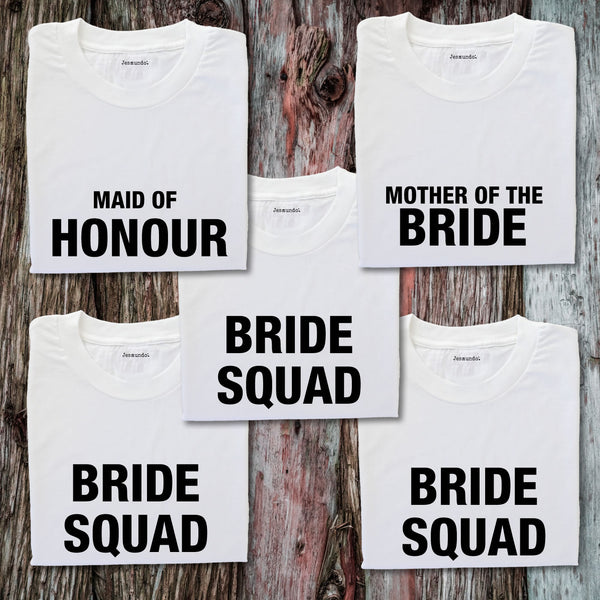 Bride Squad T-Shirts