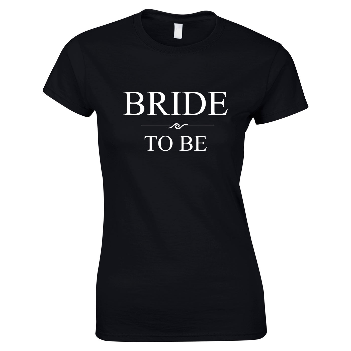 Blue Sand Textiles 'Bride' T-Shirt - Unisex Wedding Getting Ready Shirt, Super Soft