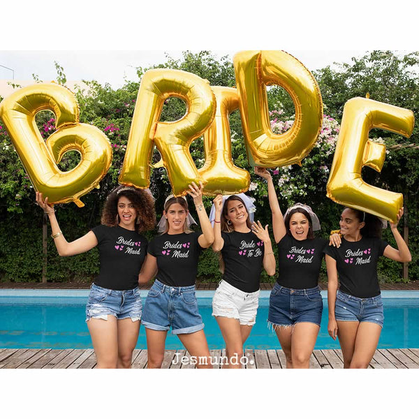 Bride To Be Fancy T Shirts Custom Printed