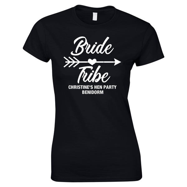 Bride Tribe T Shirts Personalised For Your Hen Party