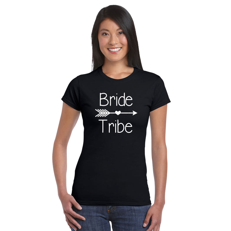 Bride Tribe Slogan T Shirt
