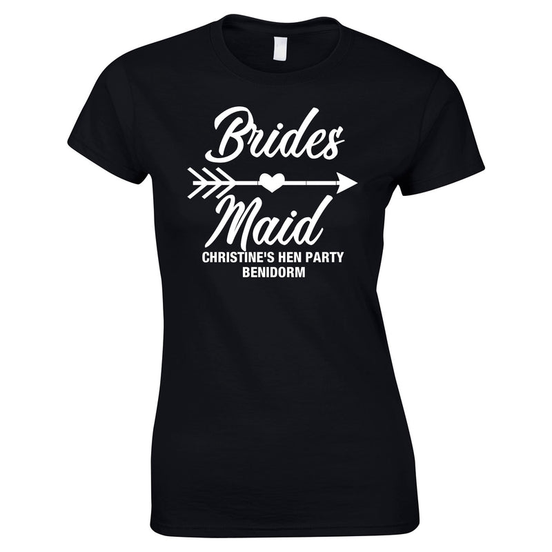 Bridesmaid Bride Tribe T Shirts