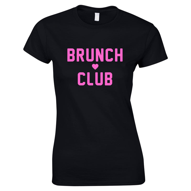 Brunch Club Top In Black