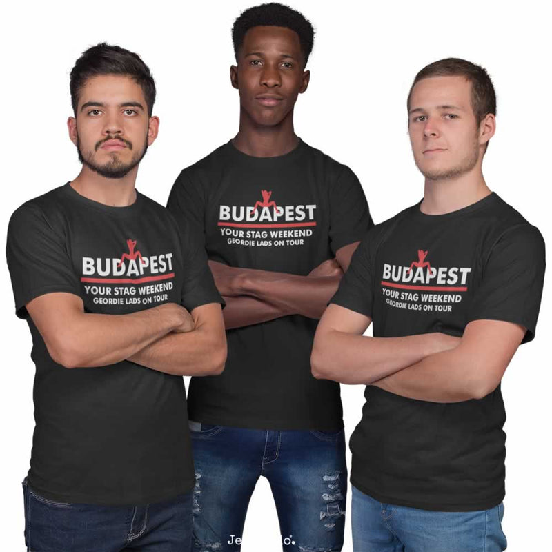 Budapest Stag Weekend T Shirts Personalised