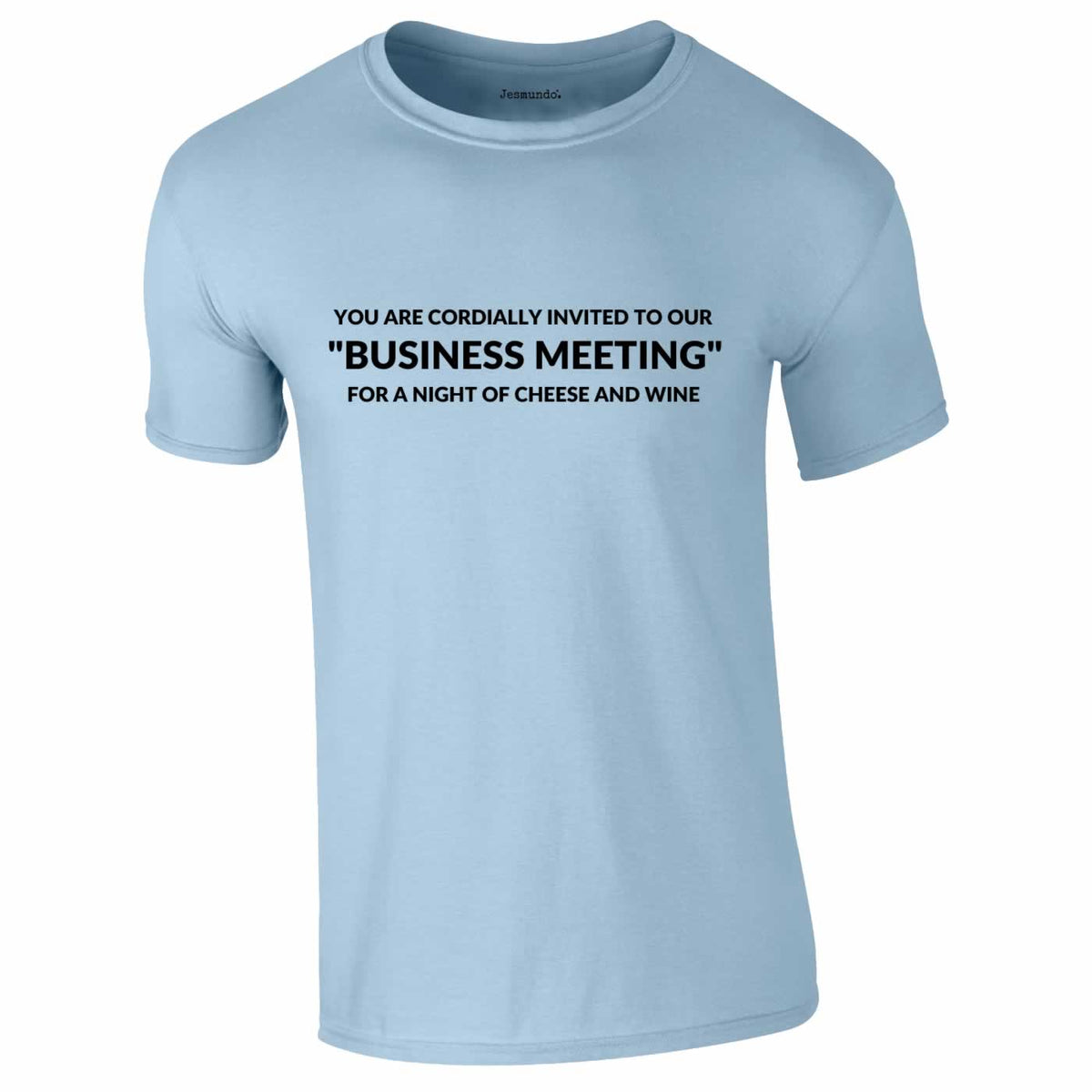 tee in sky blue