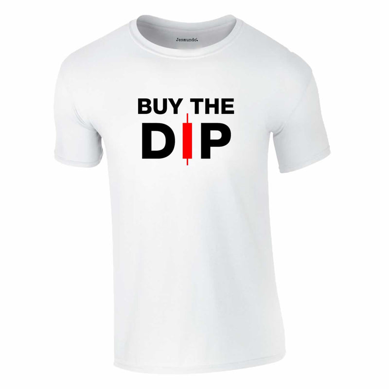 Buy The Dip White T Shirt For Crypto