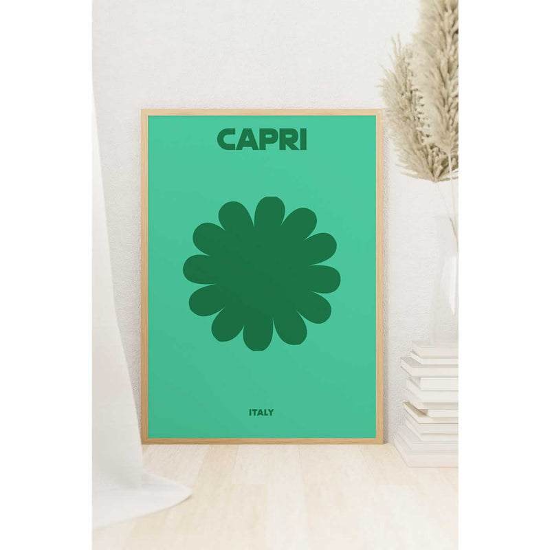 Capri Italy Print For Travel