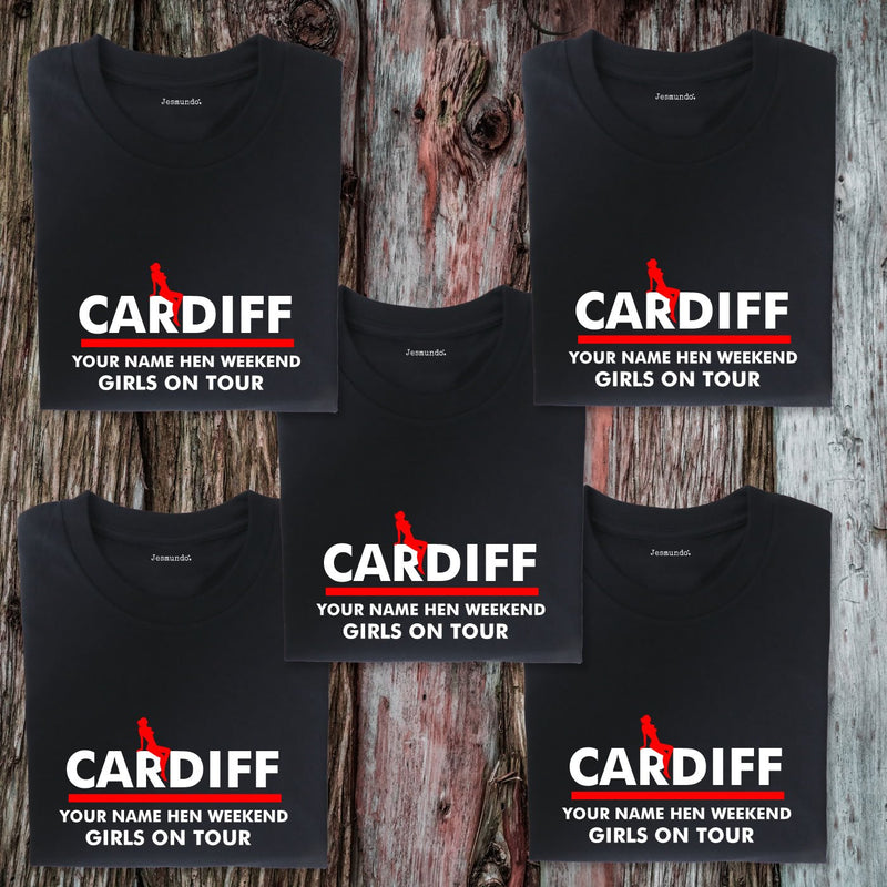 Cardiff Hen Weekend T Shirts