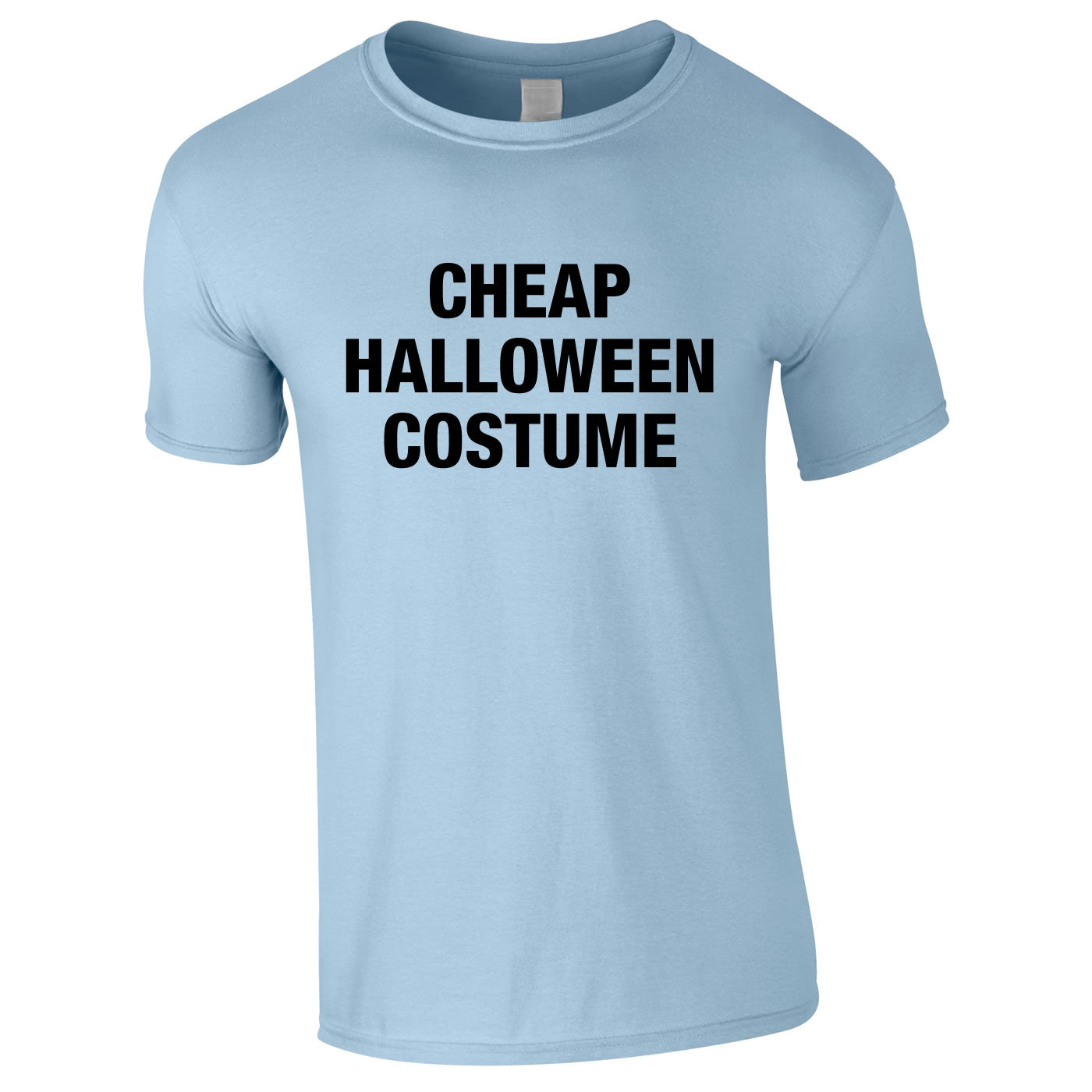 Cheap Halloween Costume Tee In Sky