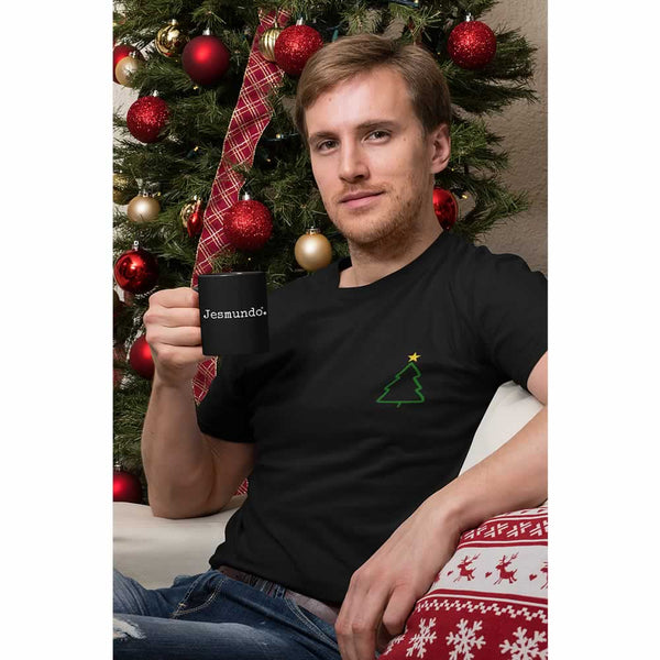 Christmas Tree Graphic T-Shirt For Men