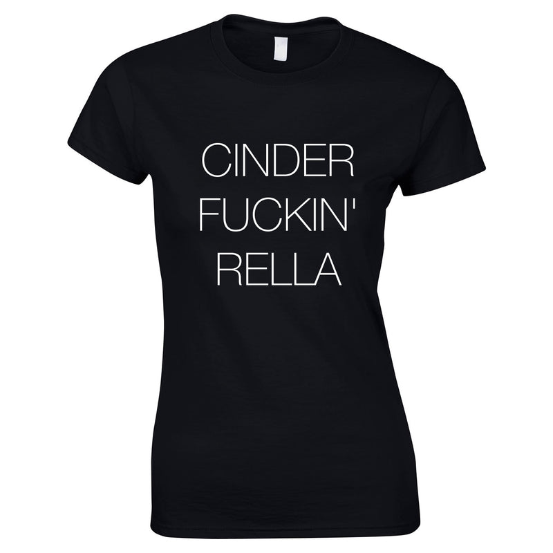 Cinder Fuckin Rella Women's Top In Black