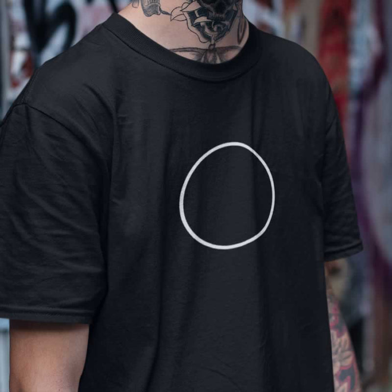 Circle Graphic Printed Shirt