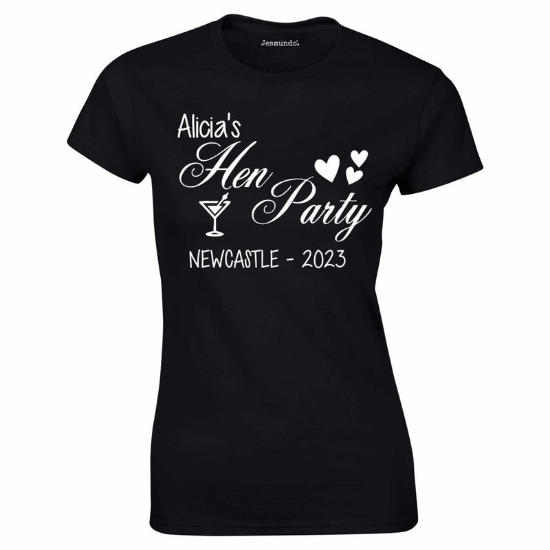 Neon Hen Party T Shirts