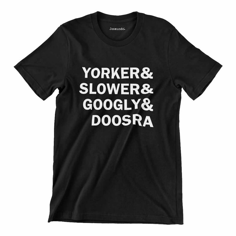 Cricket Bowling Types T-Shirt