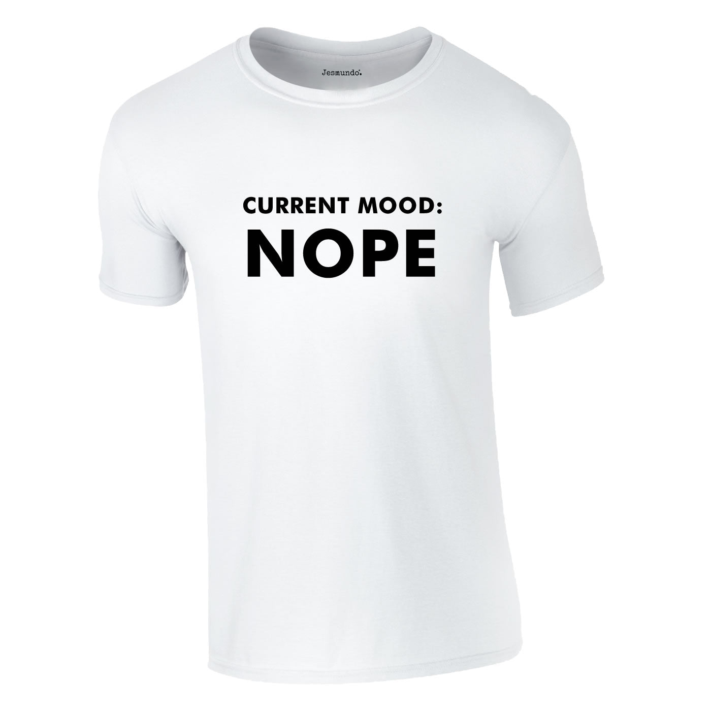 Current Mood Nope Tee In White