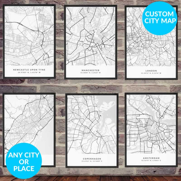 Personalised Map Of Your Happy Place