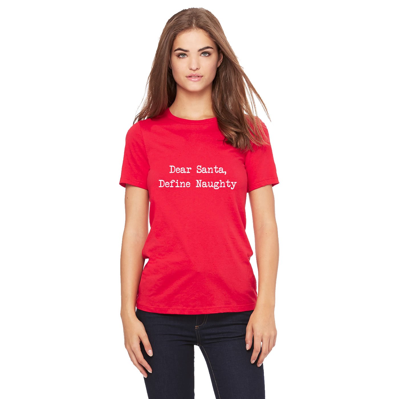 Dear Santa Define Naughty Women's Top