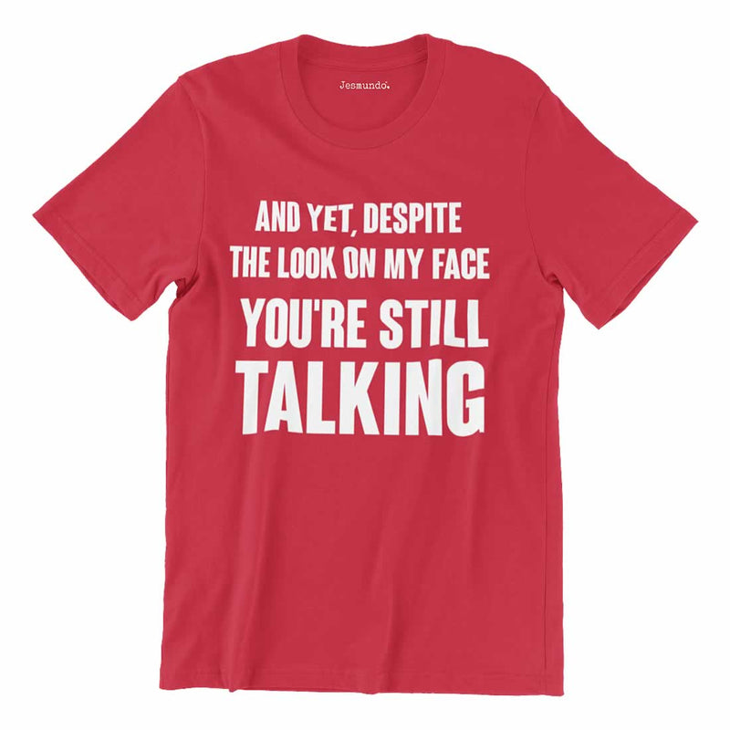 I Wasn't Listening Mens Funny T-shirt