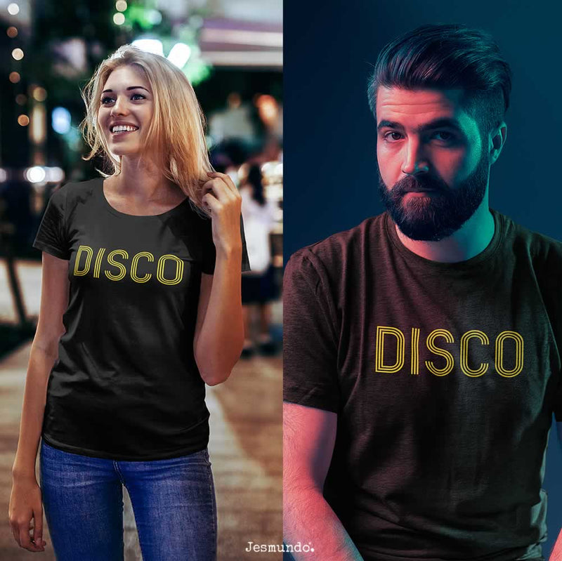 Disco Slogan Graphic T Shirt