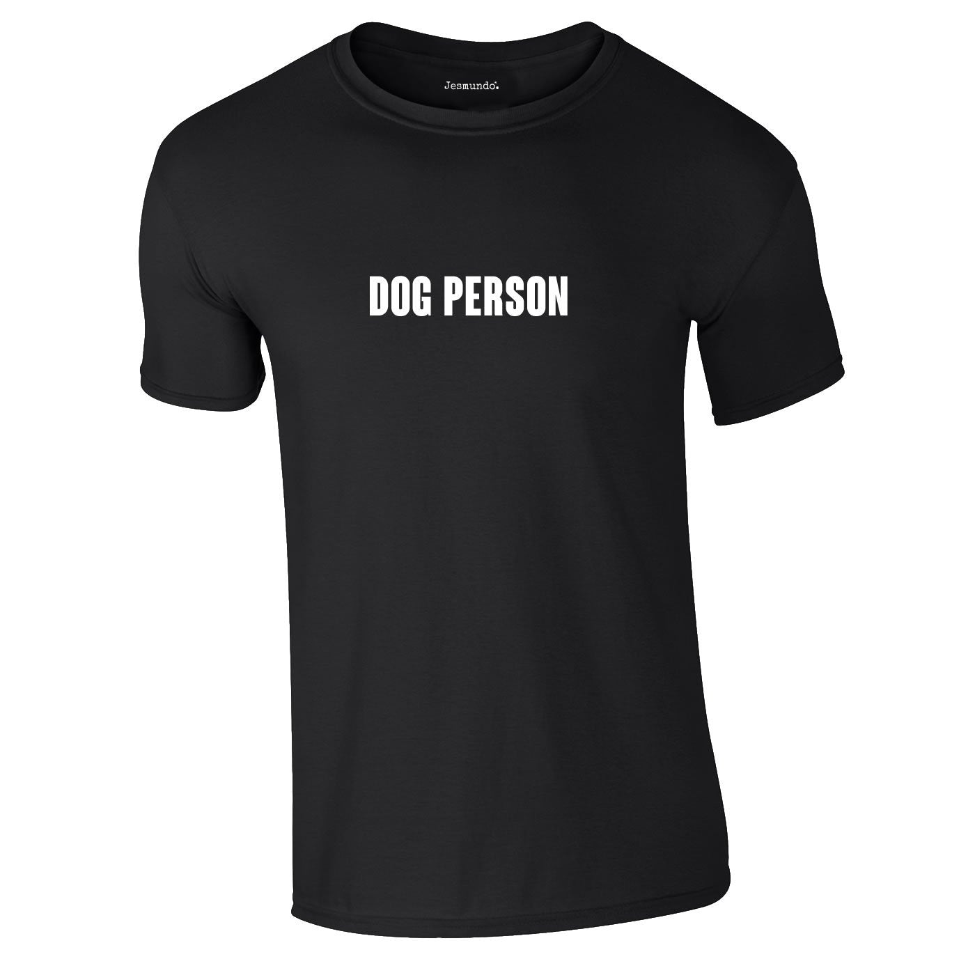 DOG PERSON T-shirts【Black】L Dog Person T-Shirt