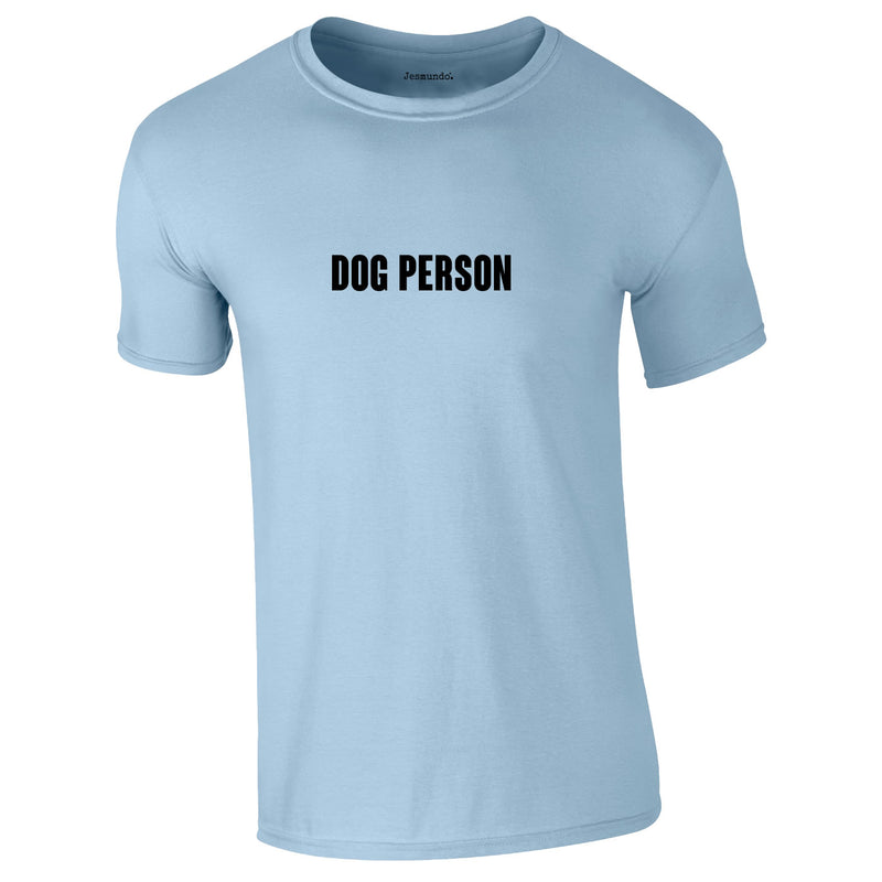 Dog Person Tee In Sky