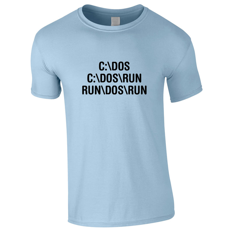 C Dos Run Tee In Sky