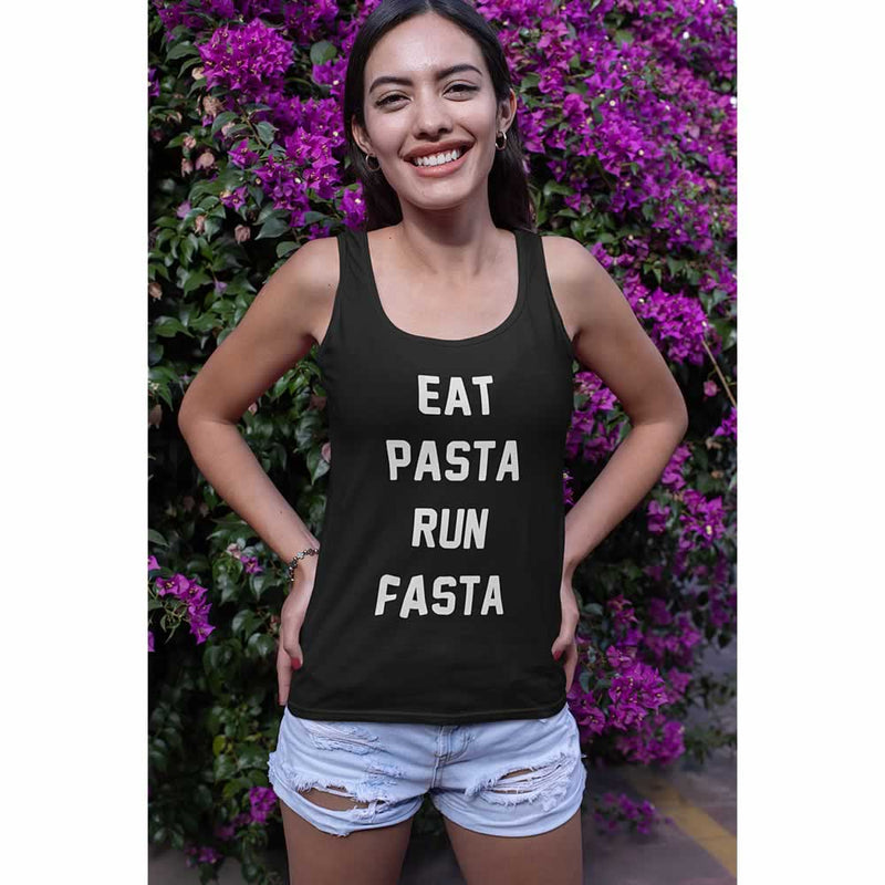 Eat Pasta Run Fasta Women's Vest