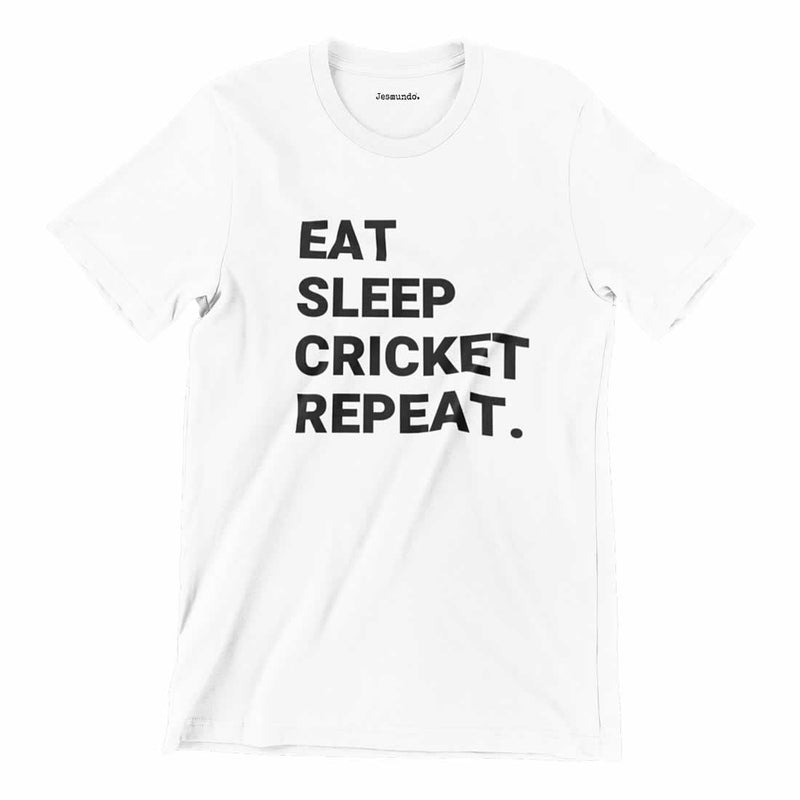 Eat Sleep Cricket Repeat T-Shirt
