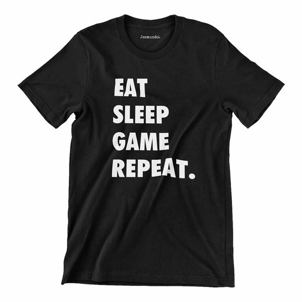 Eat Sleep Game Repeat Tee