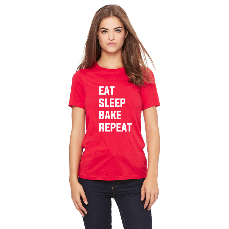 Eat Sleep Bake Repeat T Shirt