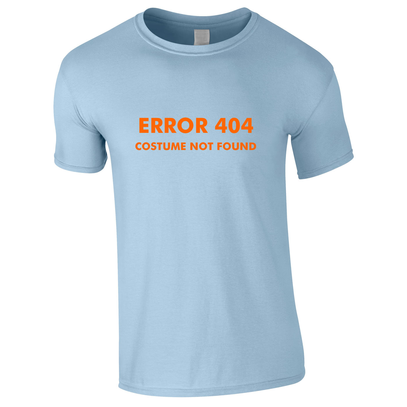 Error 404 Costume Not Found Tee In Sky