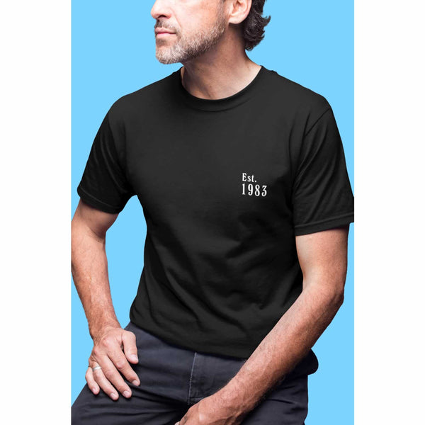 Est 1983 40th Birthday T-Shirt For Men