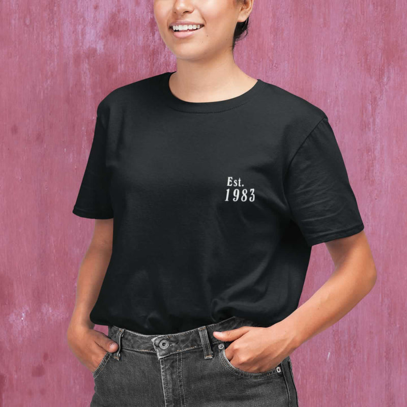 Est 1983 40th Birthday T-Shirt For Women