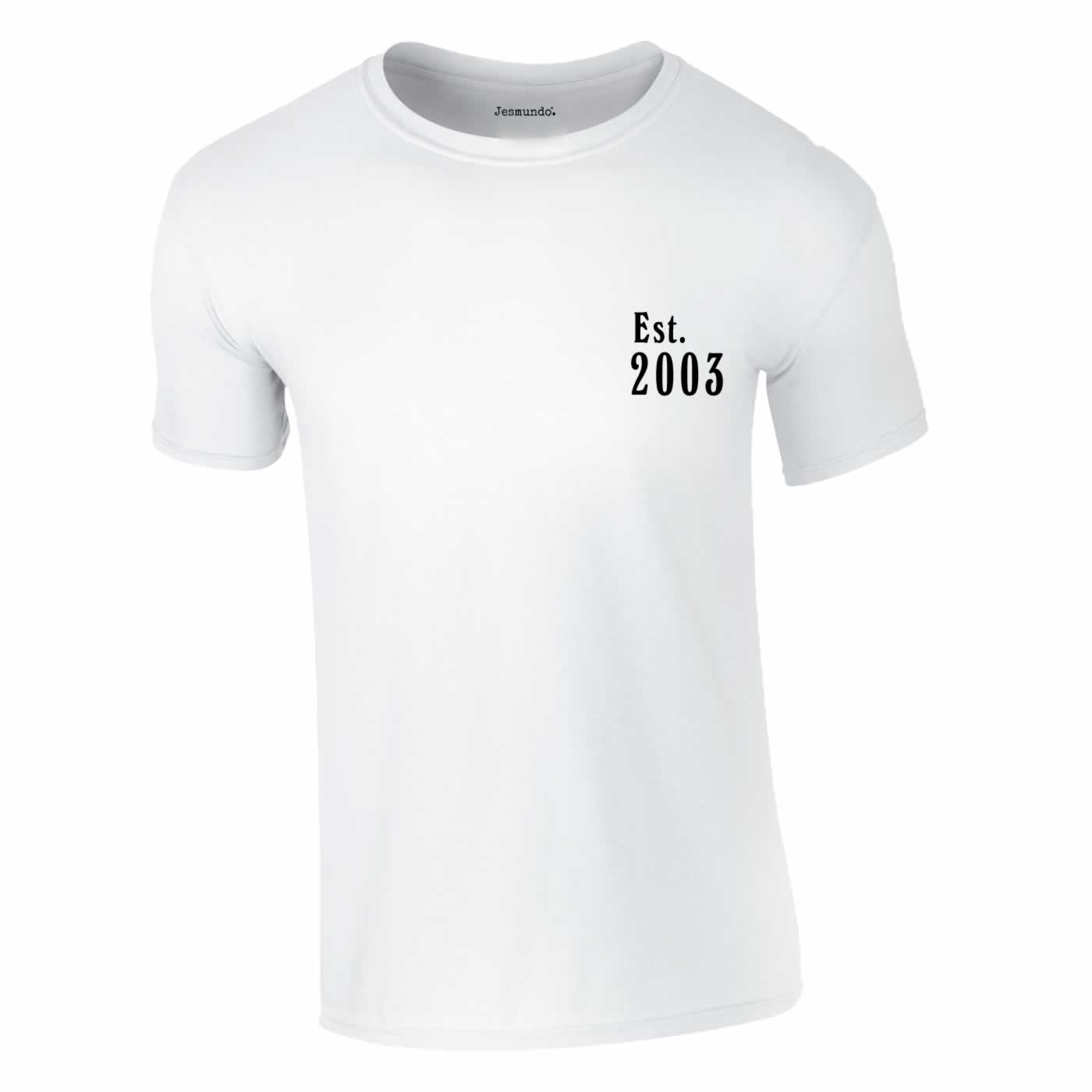 Tee In White