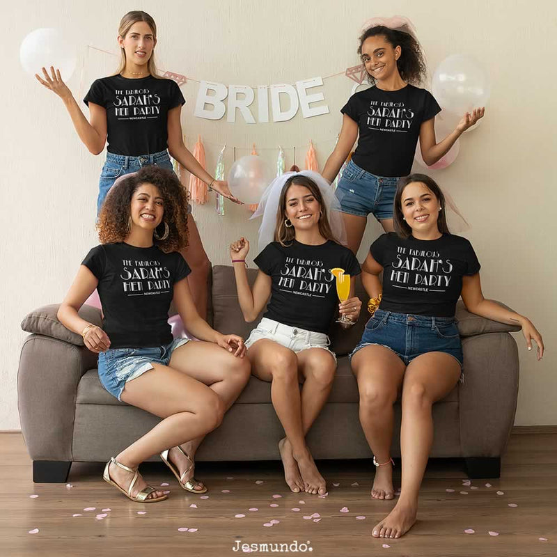 Fabulous Hen Do Personalised T Shirts