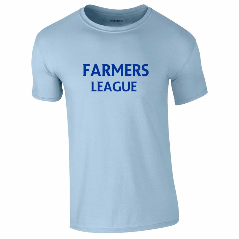 Farmers League Top In Sky Blue