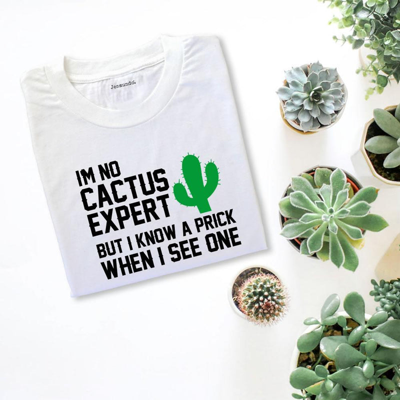 Cactus Expert T Shirt