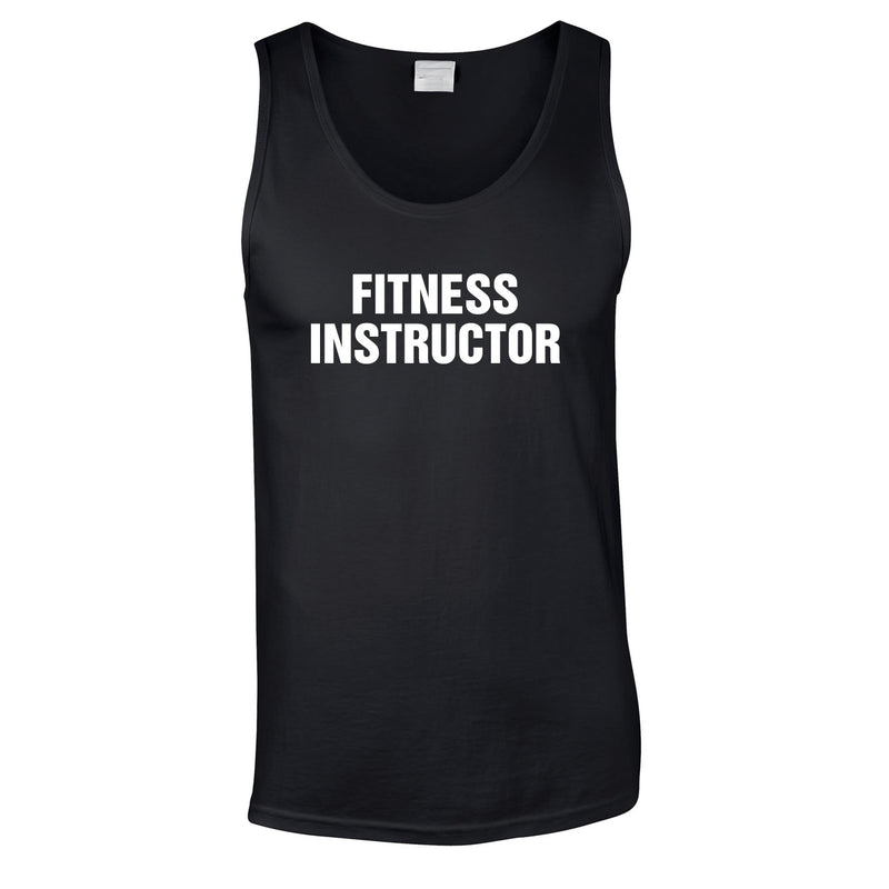 Fitness Instructor Vest In Black