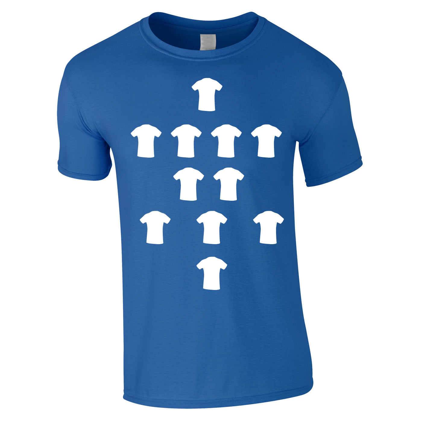Football Formation 4-2-3-1 Tee In Royal