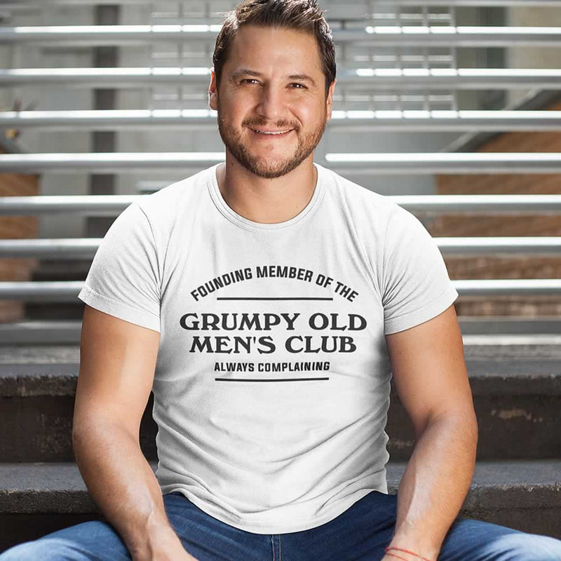 Founding Member Of The Grumpy Old Men's Club Tee