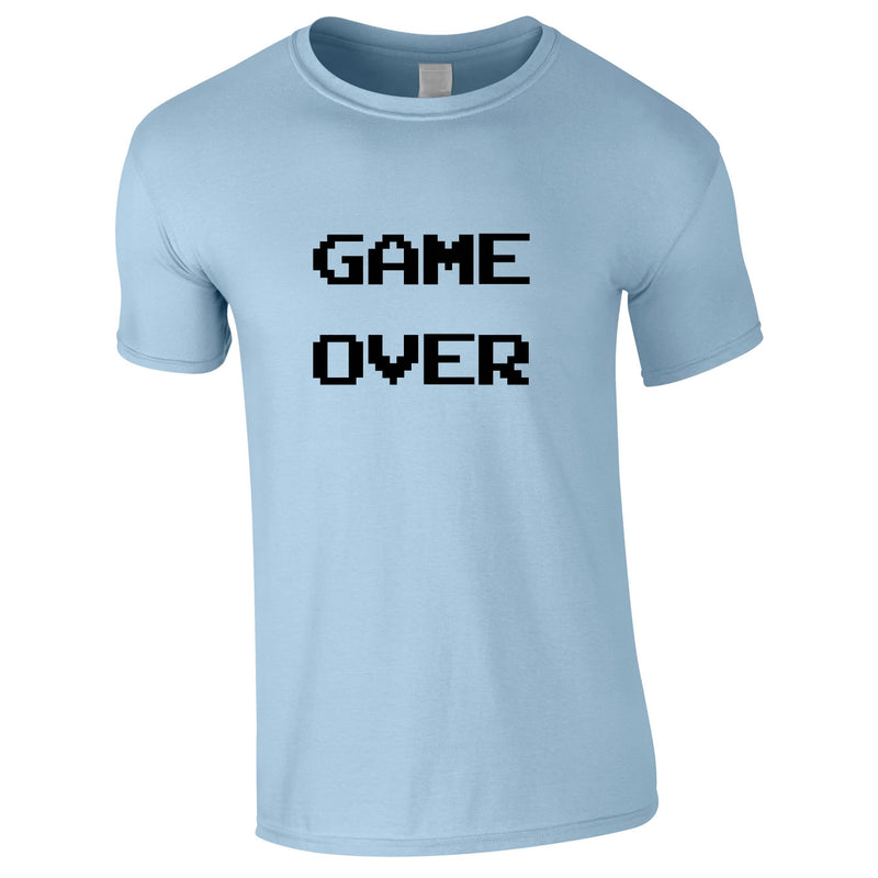 Game Over Tee In Sky