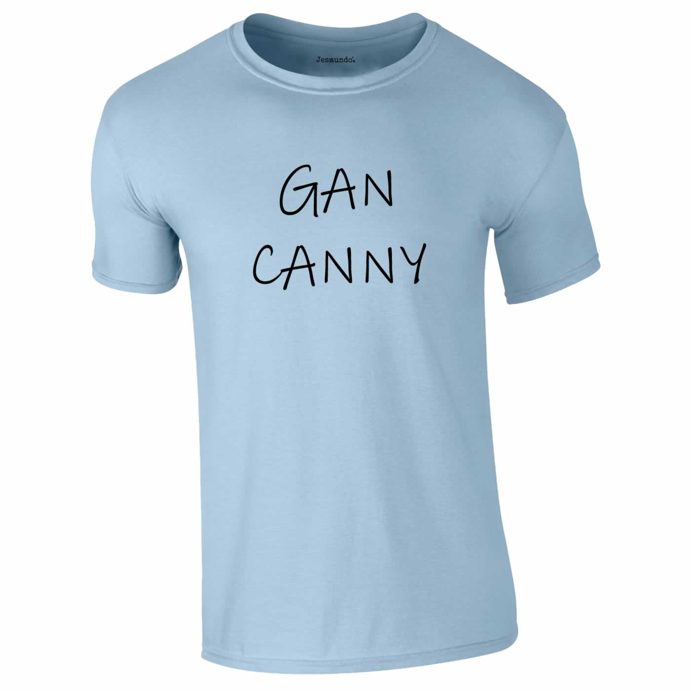 Gan Canny Tee In Sky Blue