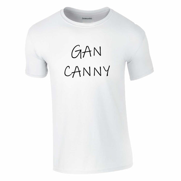 Gan Canny Tee In White