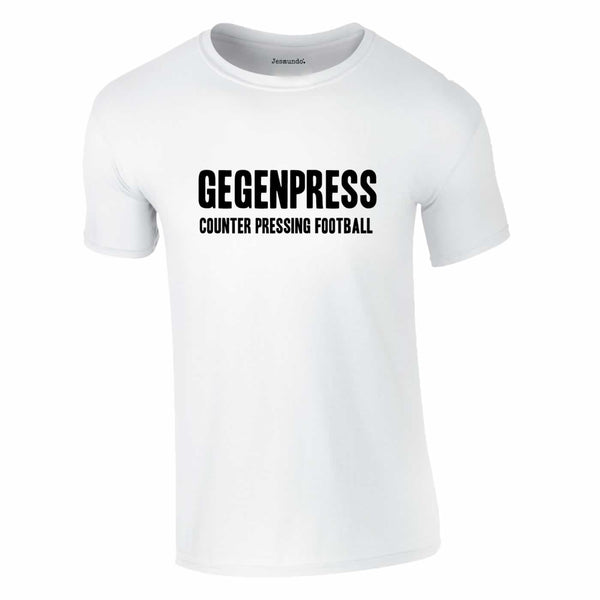 Gegenpress Tactics T-Shirt In White