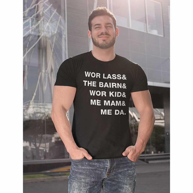 Geordie Family Sayings T Shirt