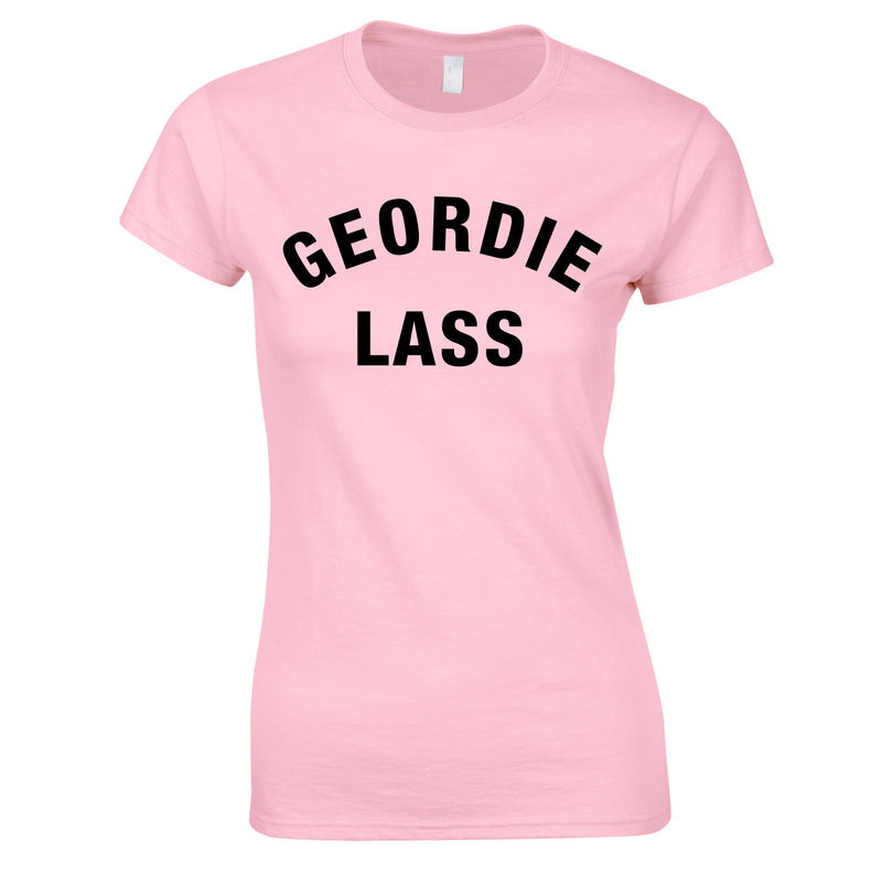 Geordie Lass Top In Pink